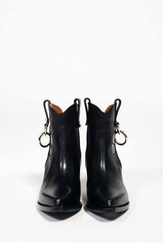 R13 Ankle Boot with Ring