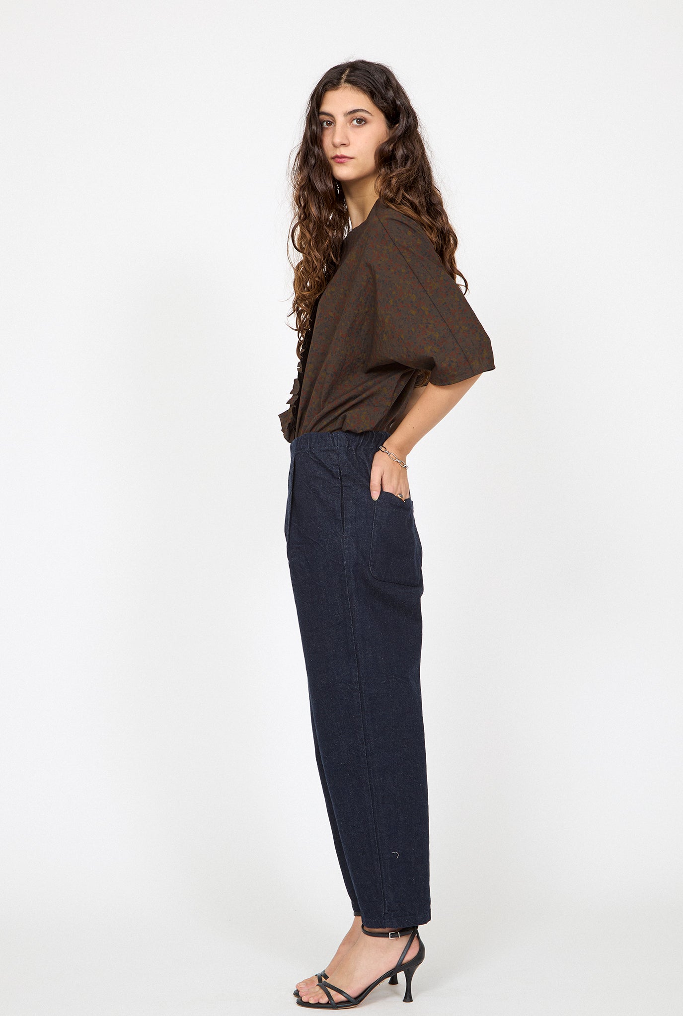 apuntob Indigo Trousers