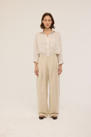 JAMIE HALLER The Big Pleat Trouser