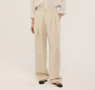 JAMIE HALLER The Big Pleat Trouser