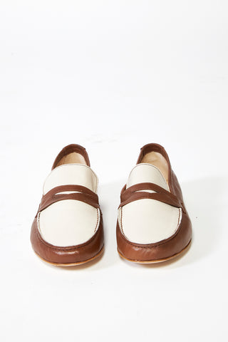 JAMIE HALLER Two Tone Loafer