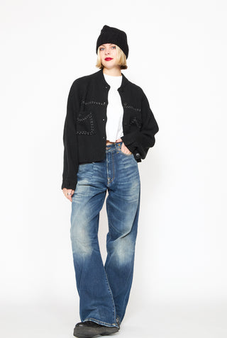 R13 Damon Pleated Jean