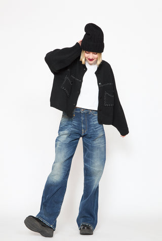 R13 Damon Pleated Jean