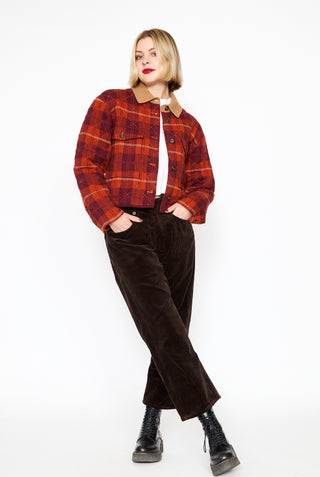 GIR Tartan Cropped Jacket