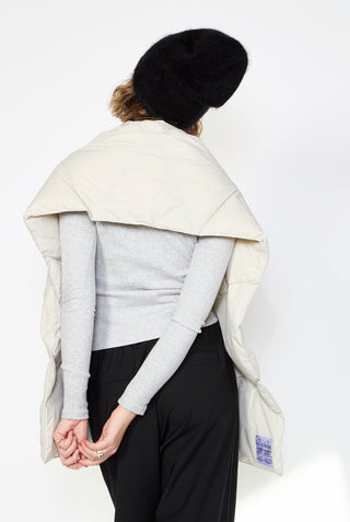 NANGA Down Poncho Muffler