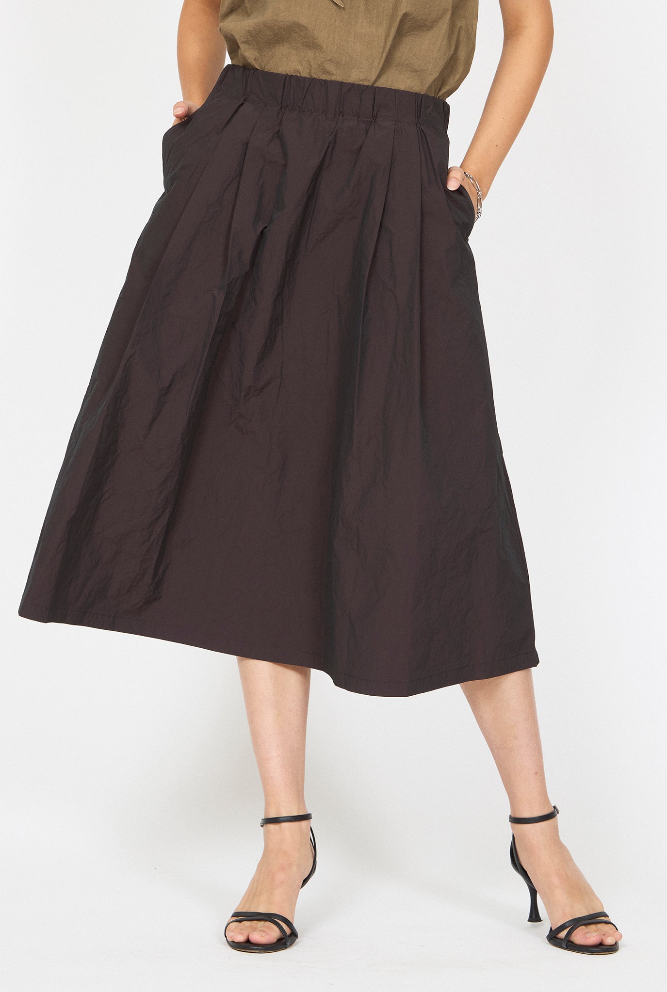 apuntob Aubergine Skirt