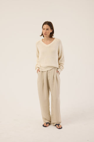 JAMIE HALLER The Big Pleat Trouser