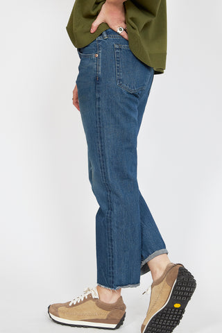 CHIMALA Used Ankle Cut Jeans